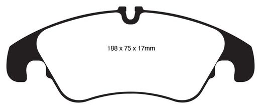 Pastillas de freno ebc DP71708