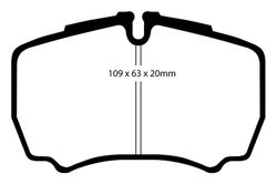 Pastillas de freno ebc DP71708