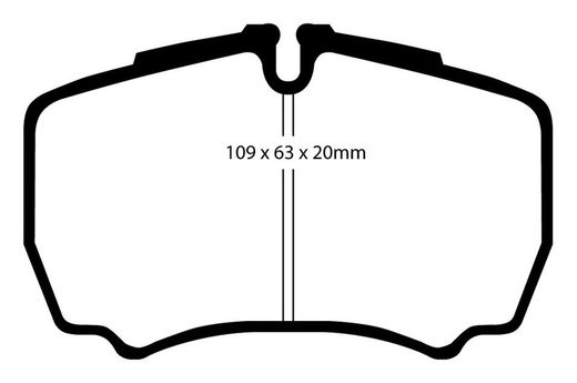 Pastillas de freno ebc DP71708