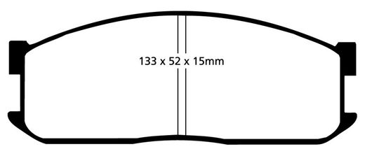 Pastillas de freno ebc DP71708