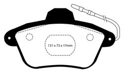 Pastillas de freno ebc DP71708
