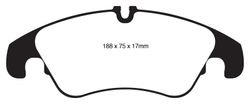Pastillas de freno ebc DP71708