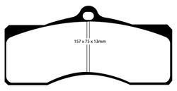Pastillas de freno ebc DP71708