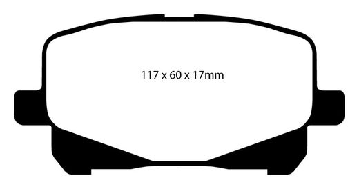 Pastillas de freno ebc DP71708