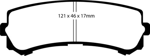 Pastillas de freno ebc DP71708