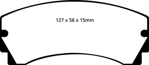 Pastillas de freno ebc DP71708