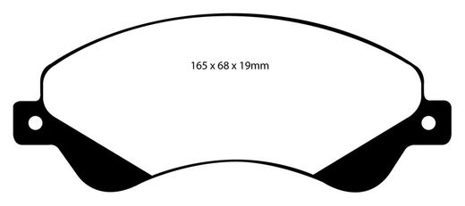 Pastillas de freno ebc DP71708