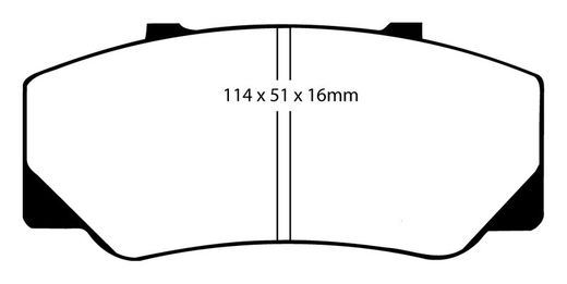 Pastillas de freno ebc DP71708