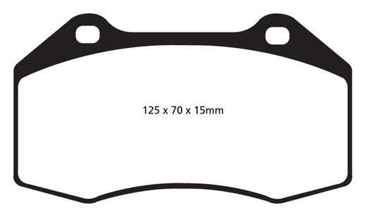 Pastillas de freno ebc DP71708