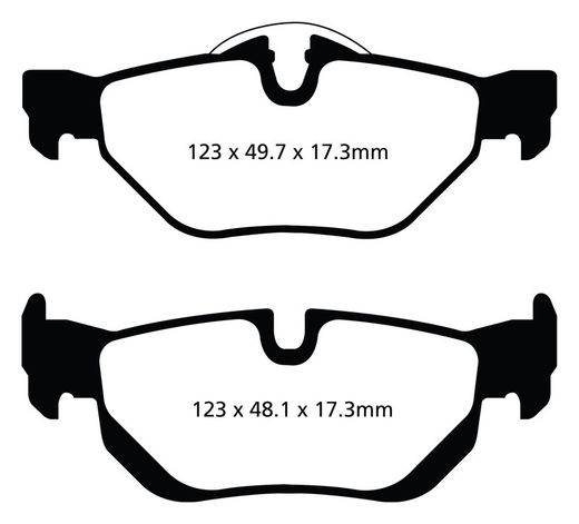 Pastillas de freno ebc DP71708