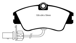 Pastillas de freno ebc DP71708