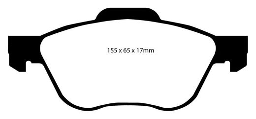 Pastillas de freno ebc DP71708