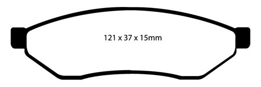 Pastillas de freno ebc DP71708