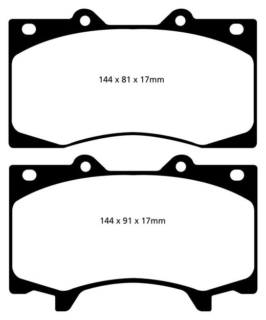 Pastillas de freno ebc DP71708
