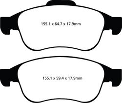 Pastillas de freno ebc DP71708