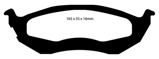 Pastillas de freno ebc DP71708