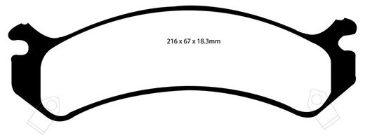 Pastillas de freno ebc DP71708