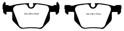 Pastillas de freno ebc DP71708