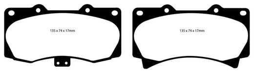 Pastillas de freno ebc DP71708