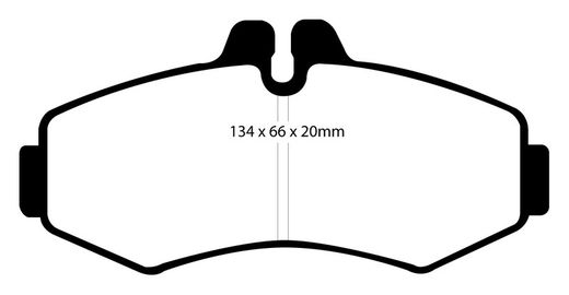 Pastillas de freno ebc DP71708