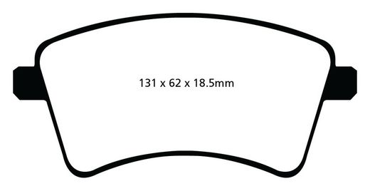 Pastillas de freno ebc DP71708