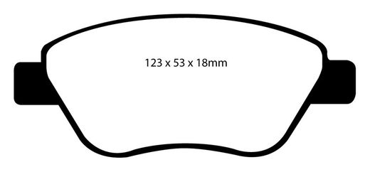 Pastillas de freno ebc DP71708