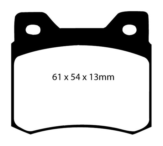 Pastillas de freno ebc DP71708