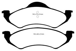 Pastillas de freno ebc DP71708