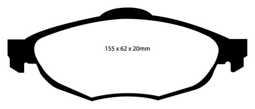 Pastillas de freno ebc DP71708