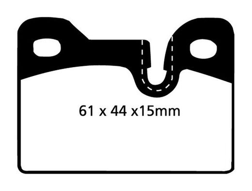 Pastillas de freno ebc DP71708