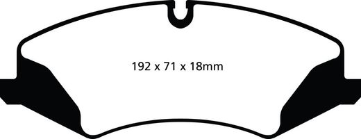 Pastillas de freno ebc DP71708