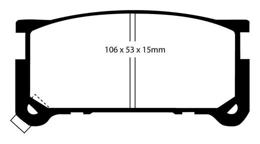 Pastillas de freno ebc DP71708