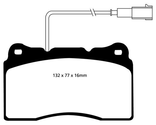 Pastillas de freno ebc DP71708