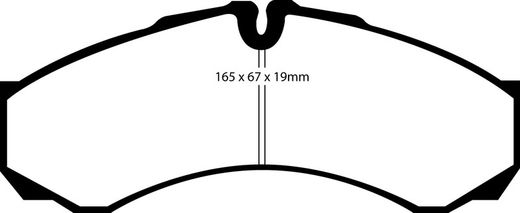 Pastillas de freno ebc DP71708
