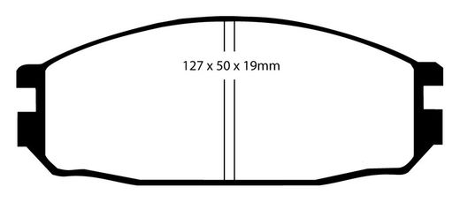 Pastillas de freno ebc DP71708