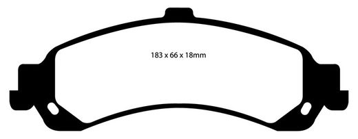 Pastillas de freno ebc DP71708
