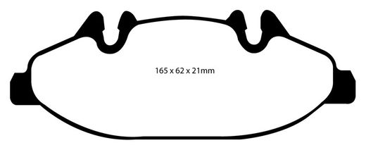Pastillas de freno ebc DP71708