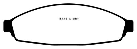 Pastillas de freno ebc DP71708