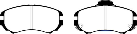 Pastillas de freno ebc DP71708