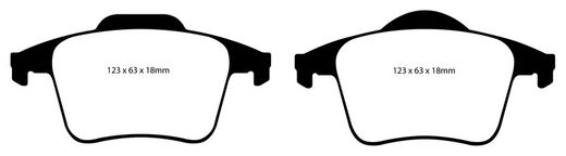 Pastillas de freno ebc DP71708