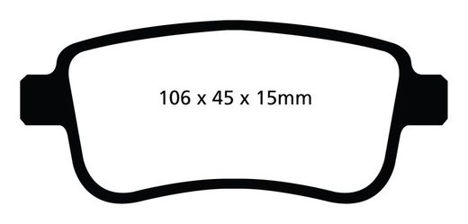 Pastillas de freno ebc DP71708