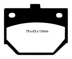 Pastillas de freno ebc DP71708