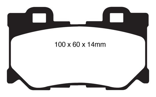 Pastillas de freno ebc DP71708