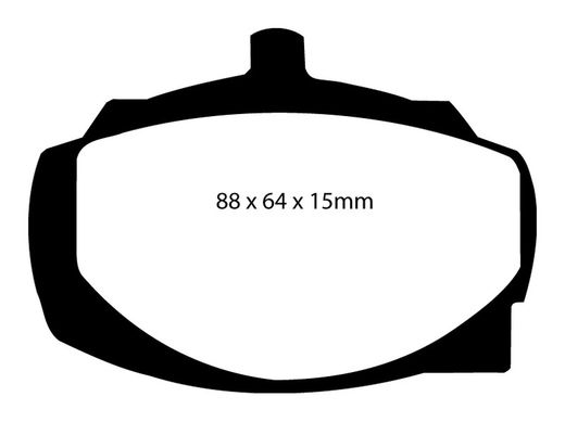 Pastillas de freno ebc DP71708