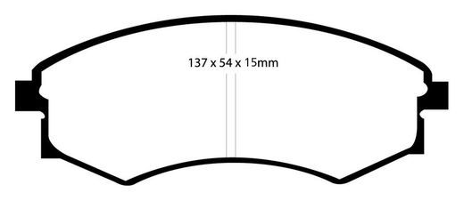 Pastillas de freno ebc DP71708