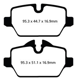 Pastillas de freno ebc DP71708