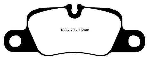 Pastillas de freno ebc DP71708