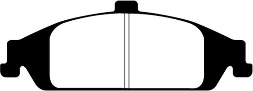 Pastillas de freno ebc DP71708