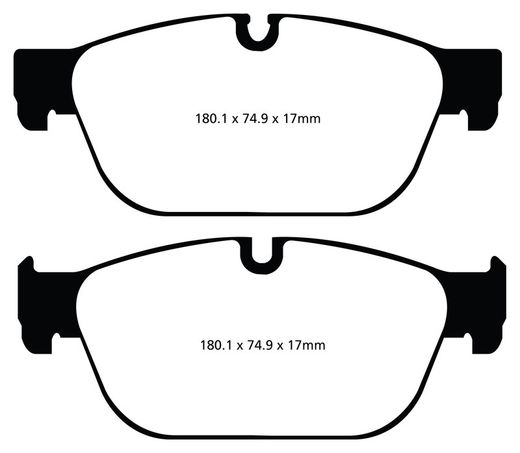 Pastillas de freno ebc DP71708