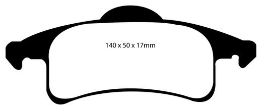 Pastillas de freno ebc DP71708